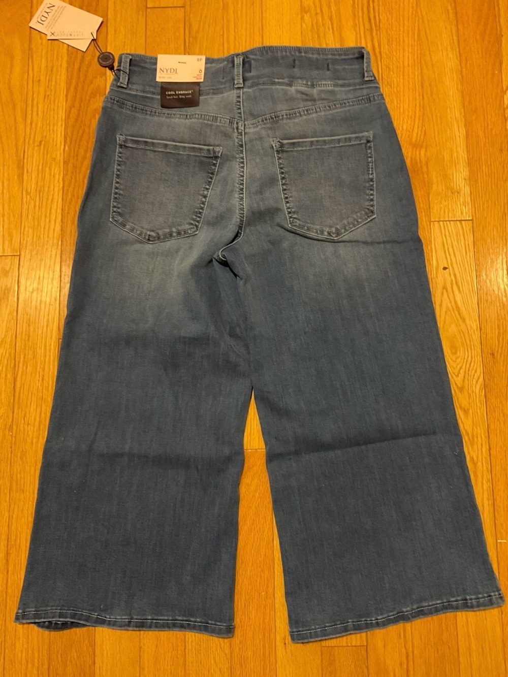 NYDJ Cropped Wide Leg Petite Jeans - 🔥 NWT!!! - Picture 2 of 14